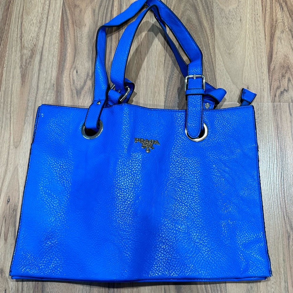 Blue Tote Bag